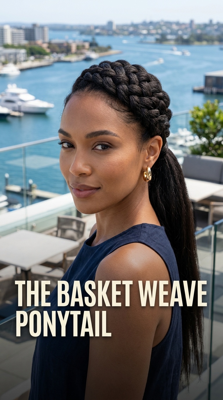 The Basket Weave Ponytail
