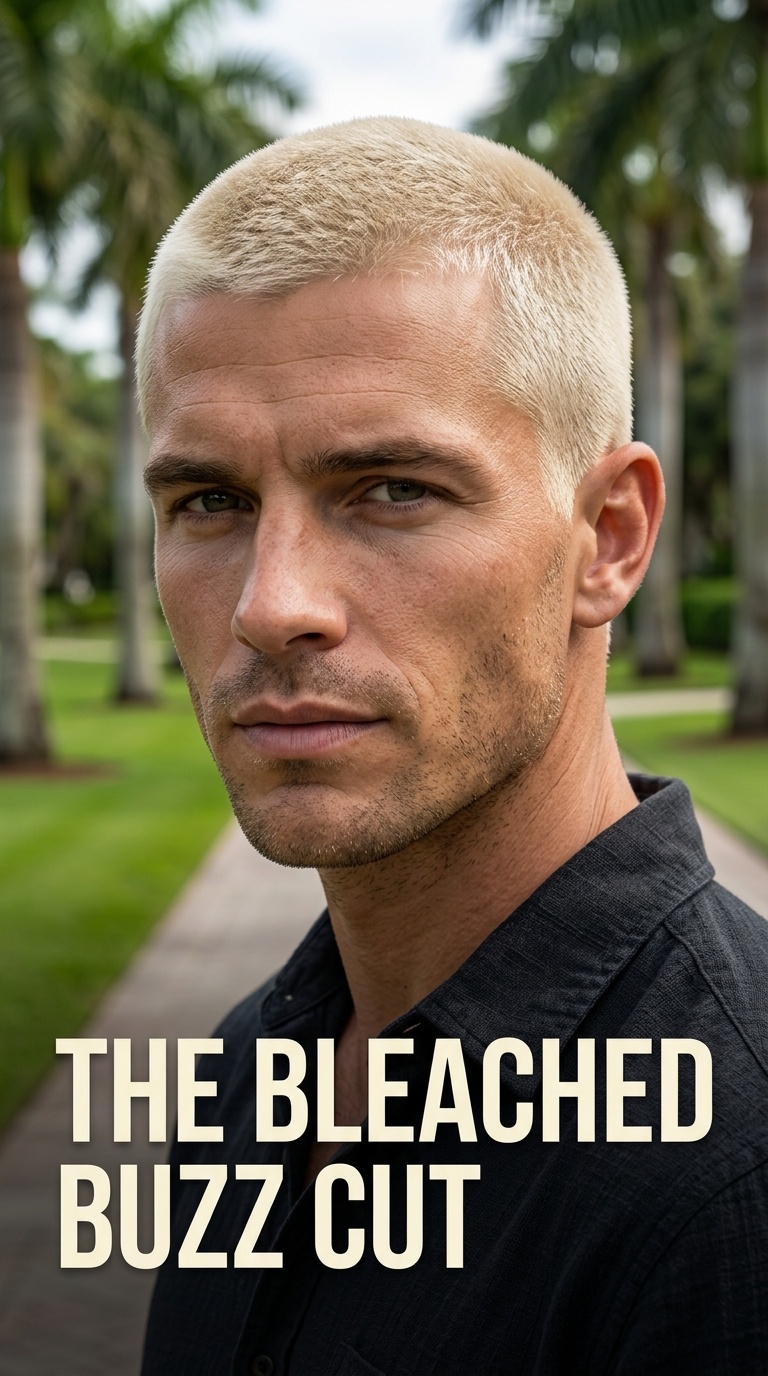 The Bleached Buzz Cut