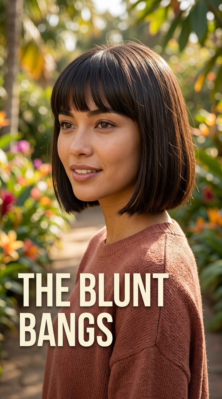 The Blunt Bangs
