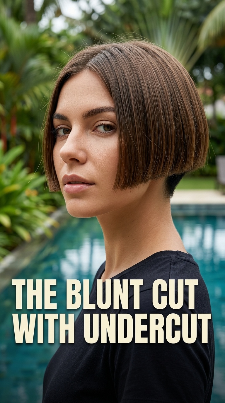 The Blunt Cut with Undercut