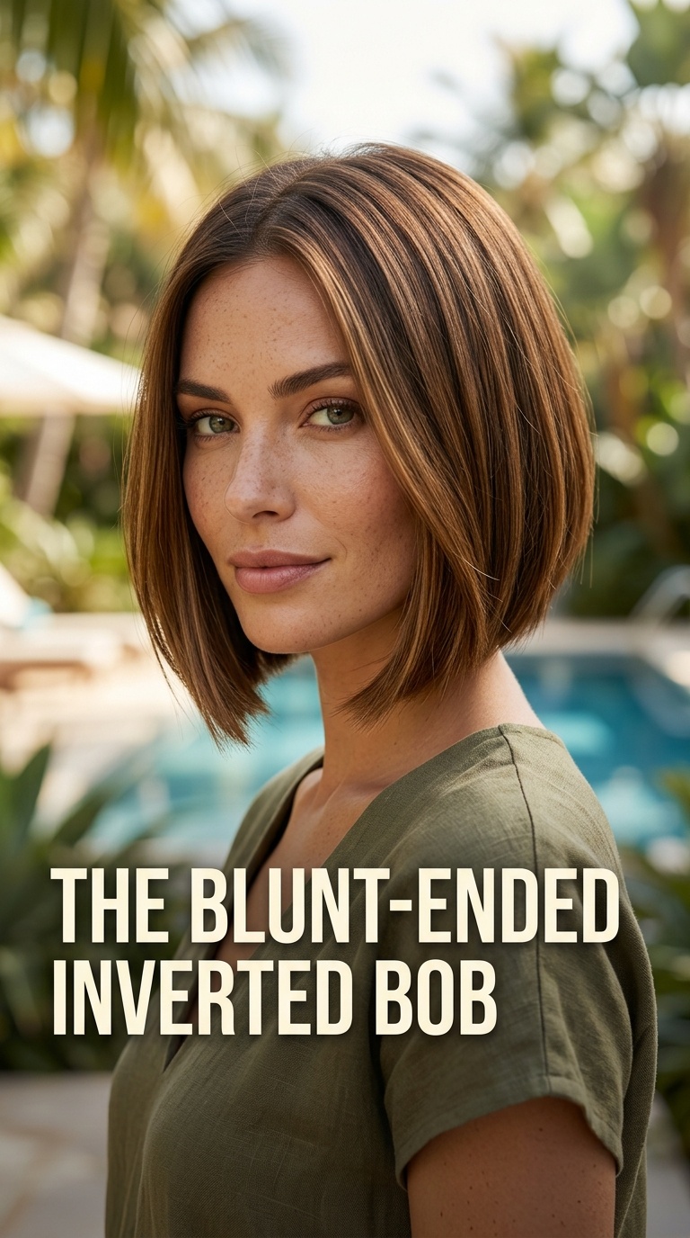 The Blunt-Ended Inverted Bob