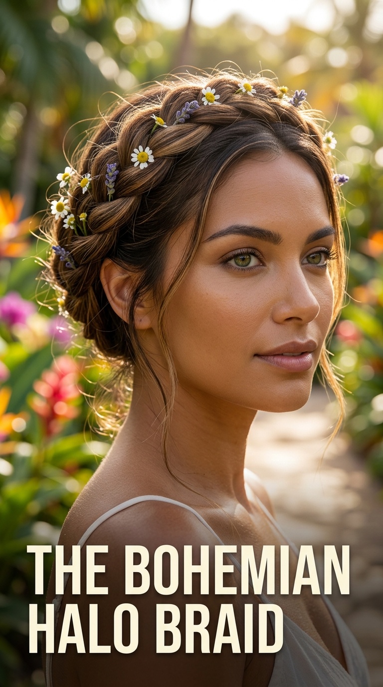 The Bohemian Halo Braid