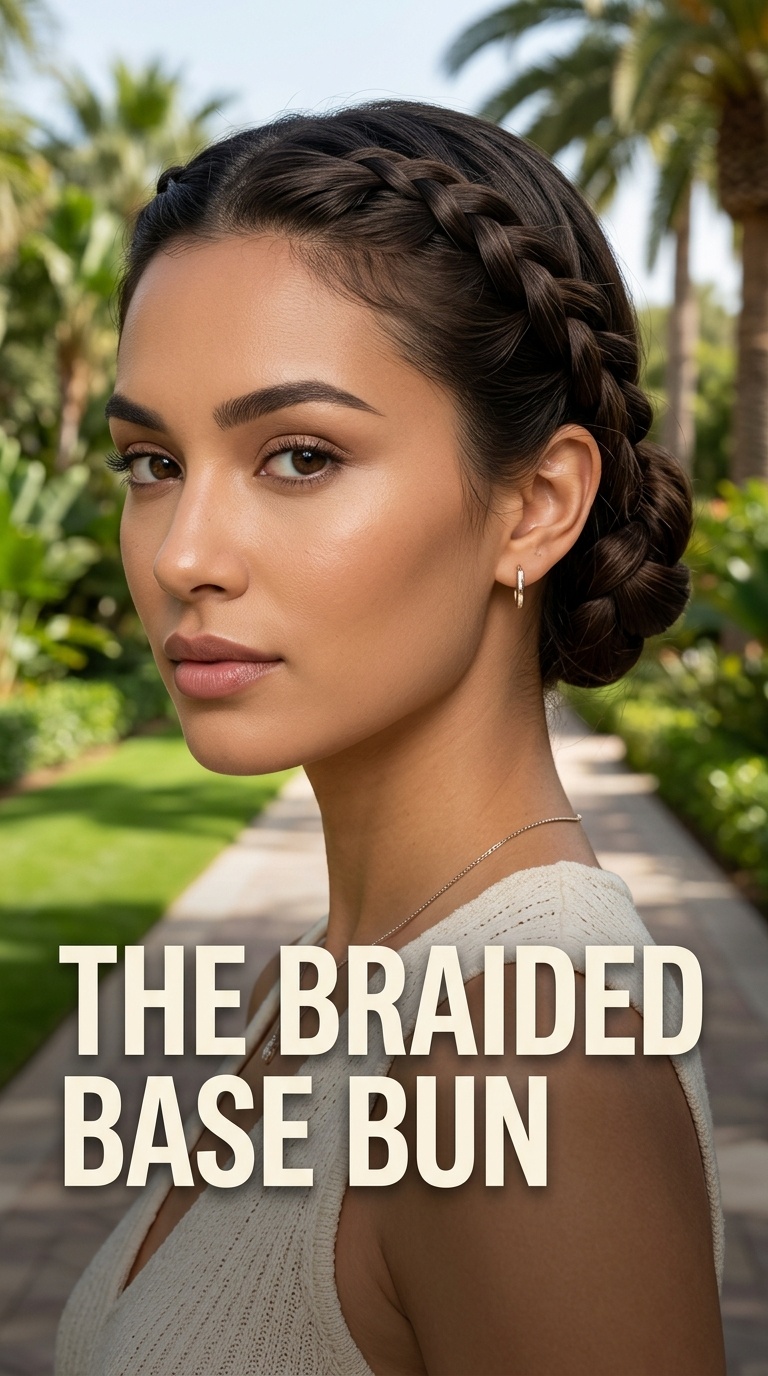 The Braided Base Bun