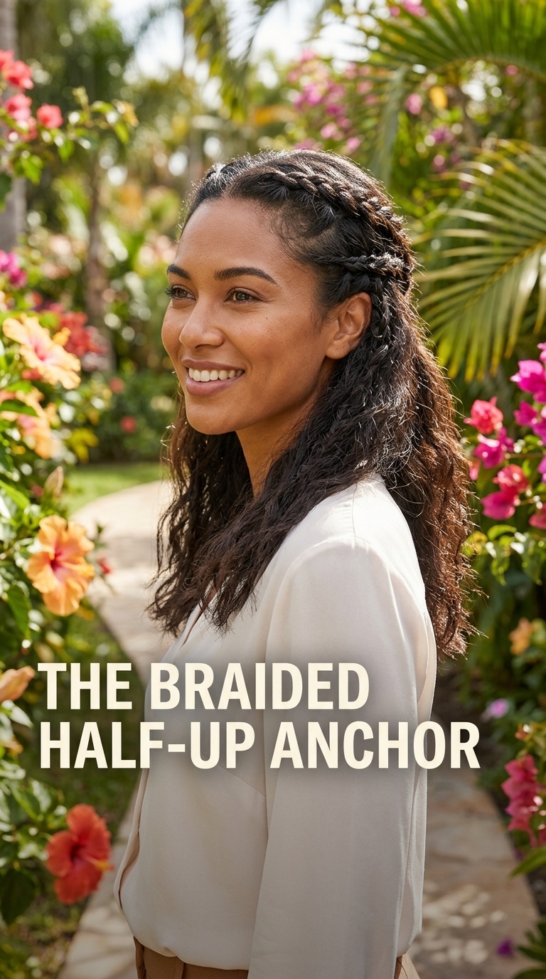 The Braided Half-Up Anchor