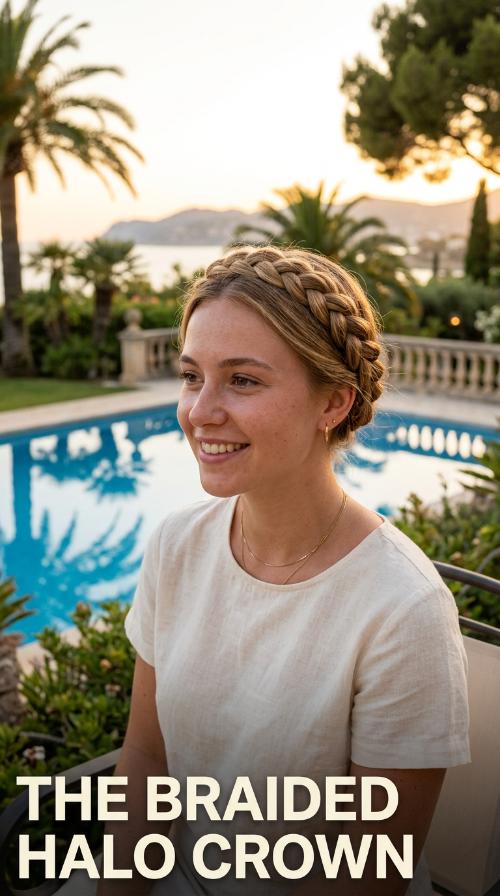 The Braided Halo Crown