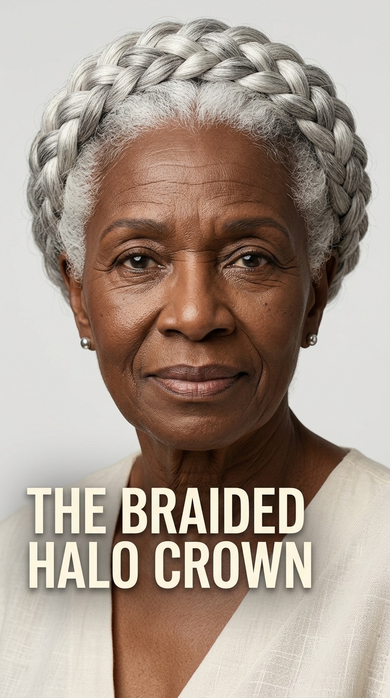 The Braided Halo Crown