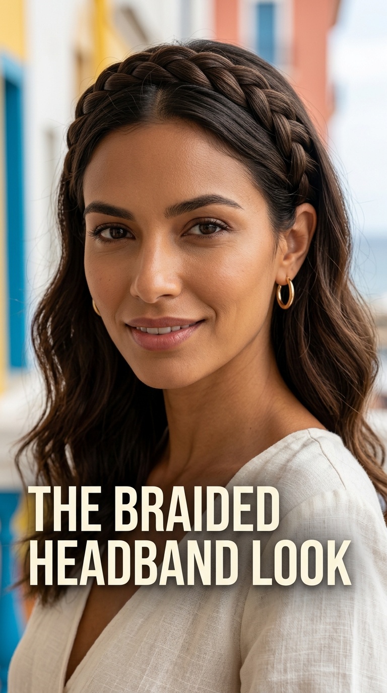 The Braided Headband Look