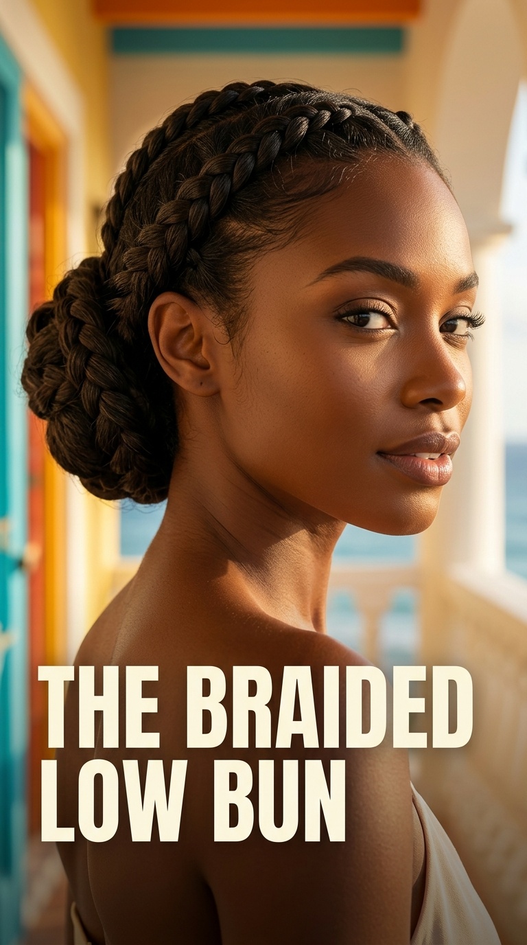 The Braided Low Bun