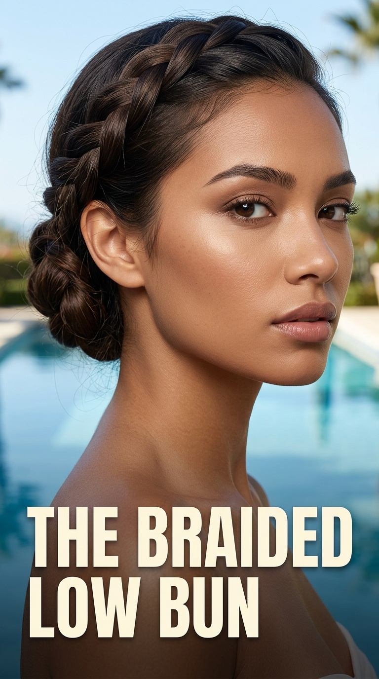 The Braided Low Bun