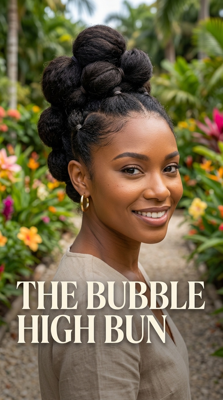 The Bubble High Bun