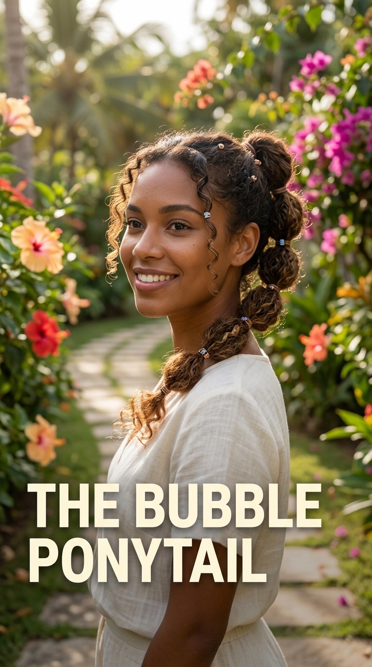 The Bubble Ponytail