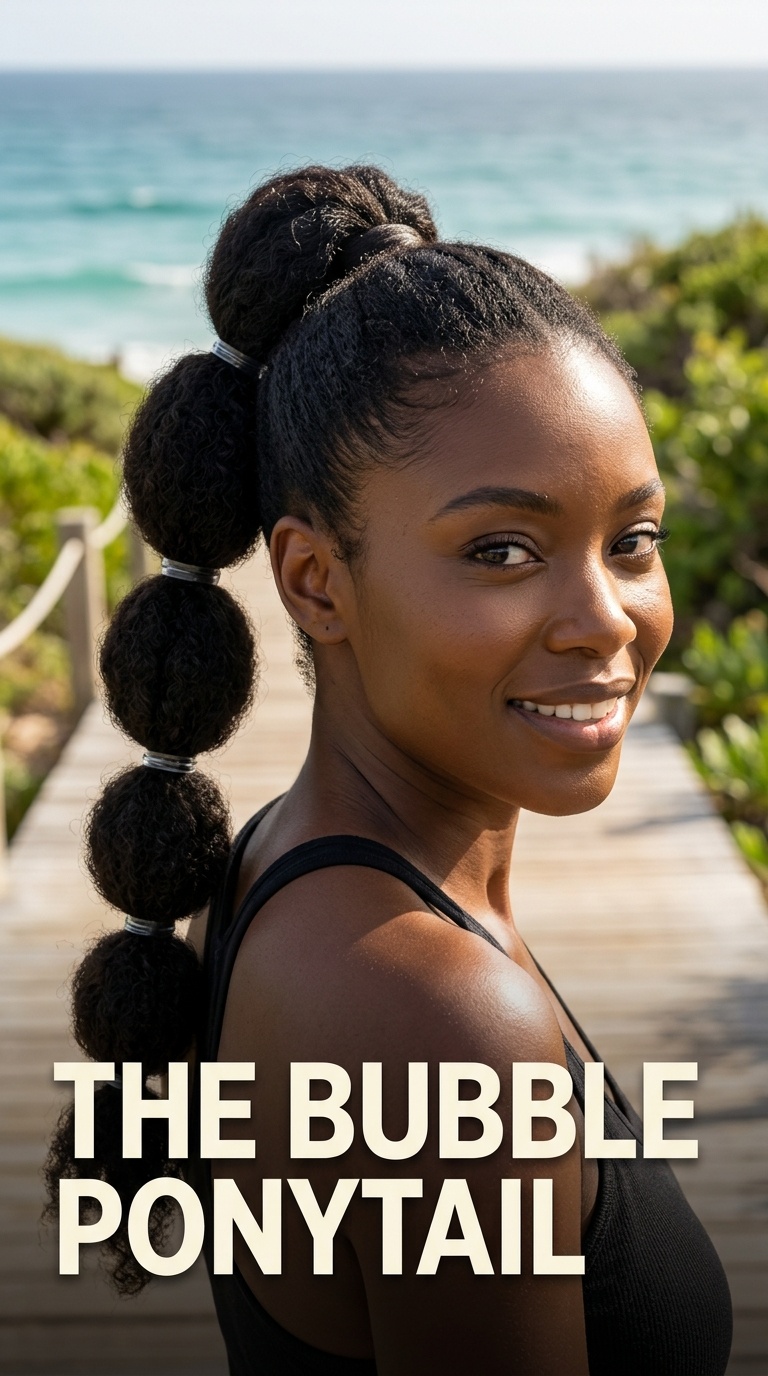 The Bubble Ponytail