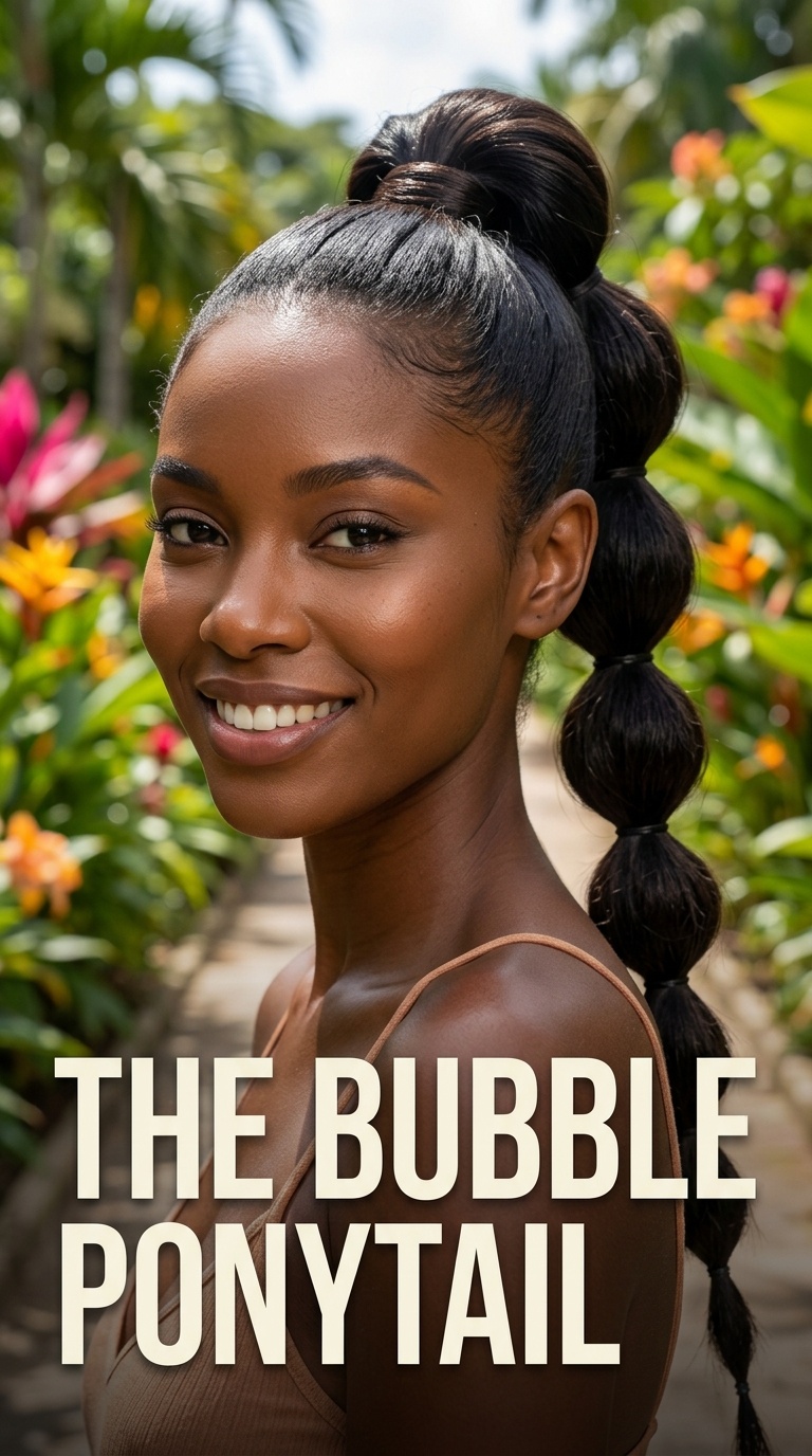 The Bubble Ponytail