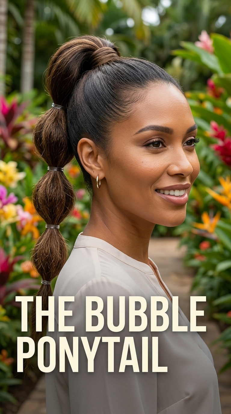 The Bubble Ponytail