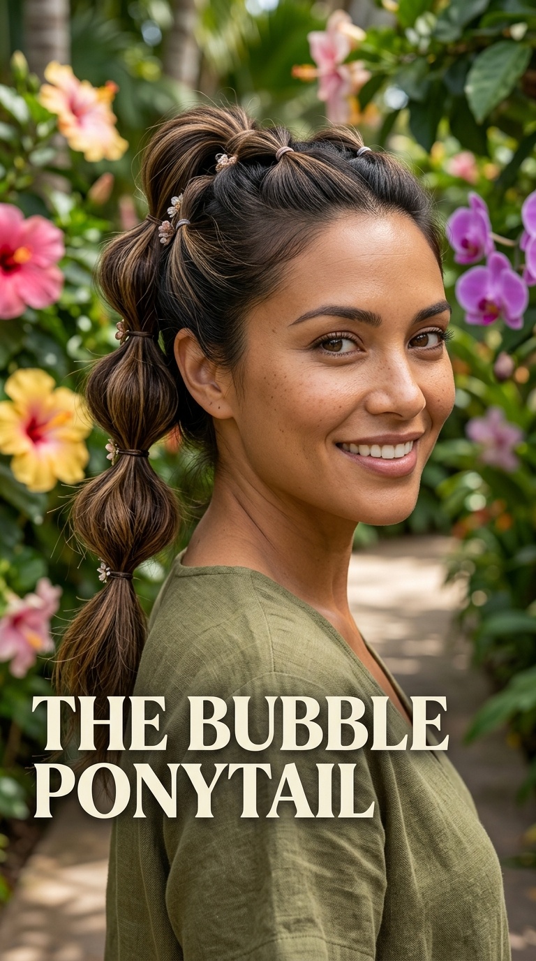 The Bubble Ponytail