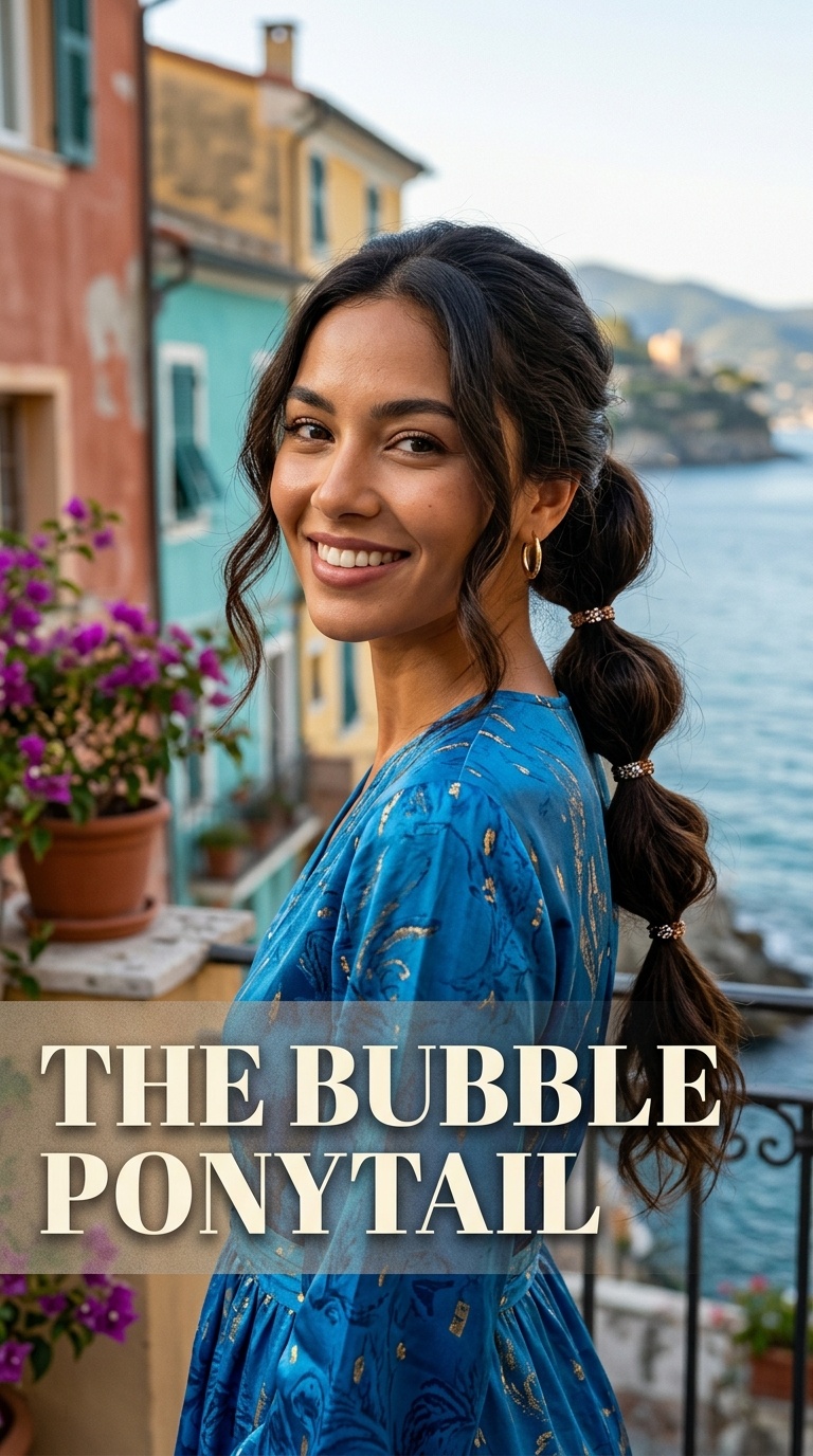 The Bubble Ponytail