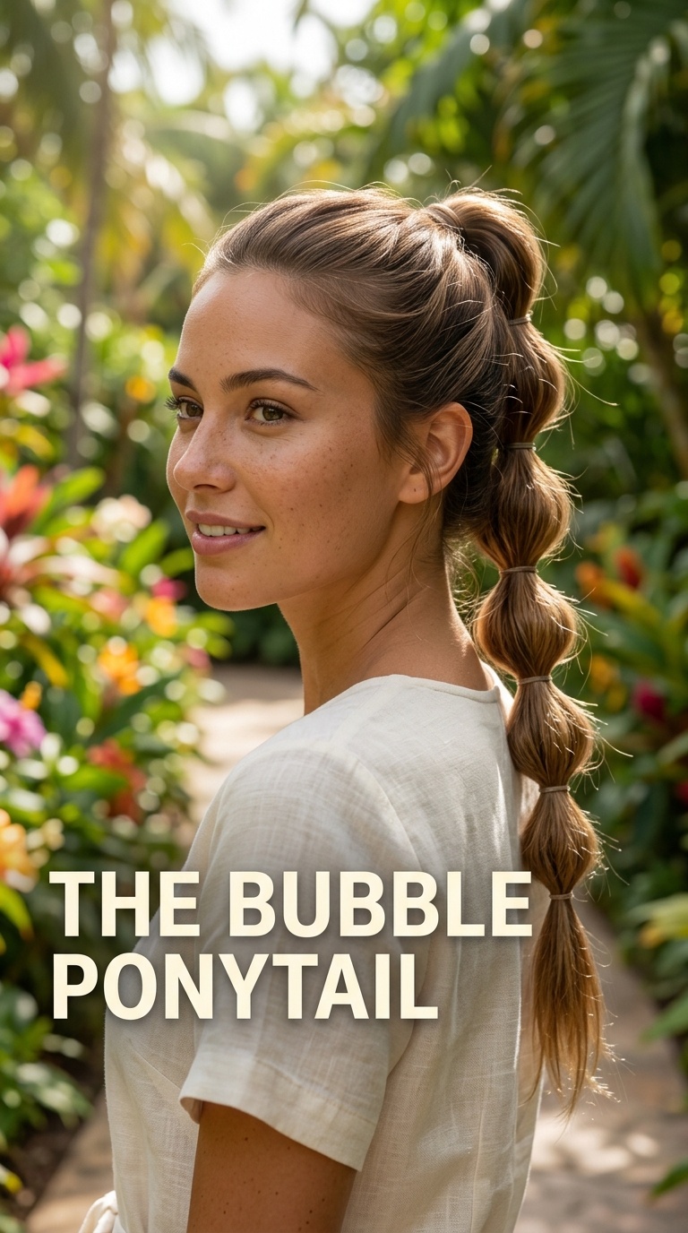 The Bubble Ponytail
