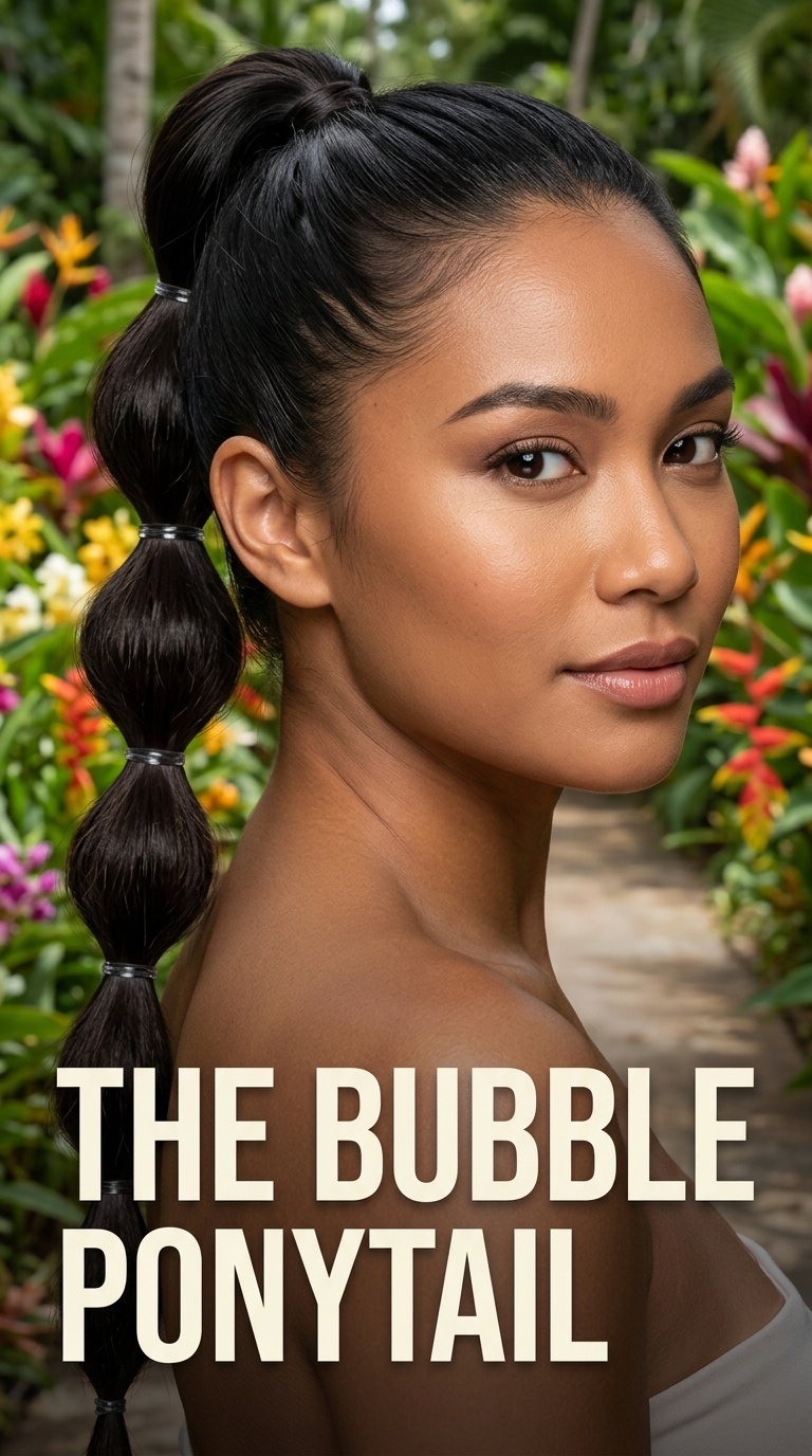 The Bubble Ponytail