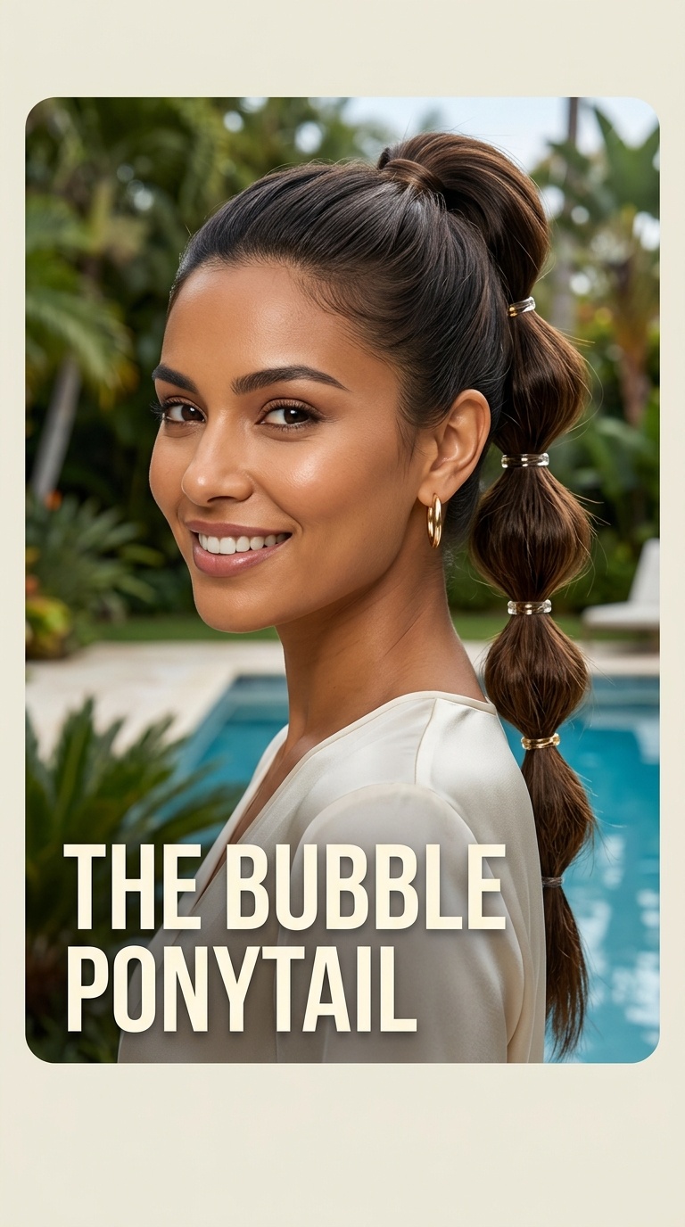 The Bubble Ponytail
