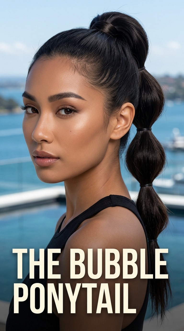 The Bubble Ponytail