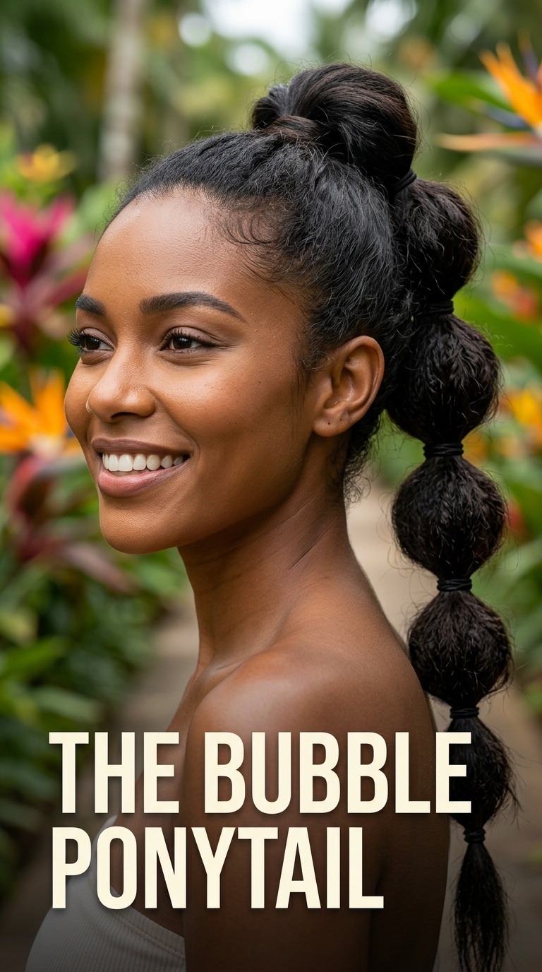 The Bubble Ponytail