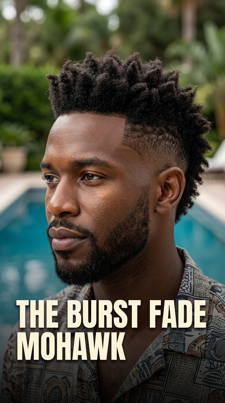 The Burst Fade Mohawk