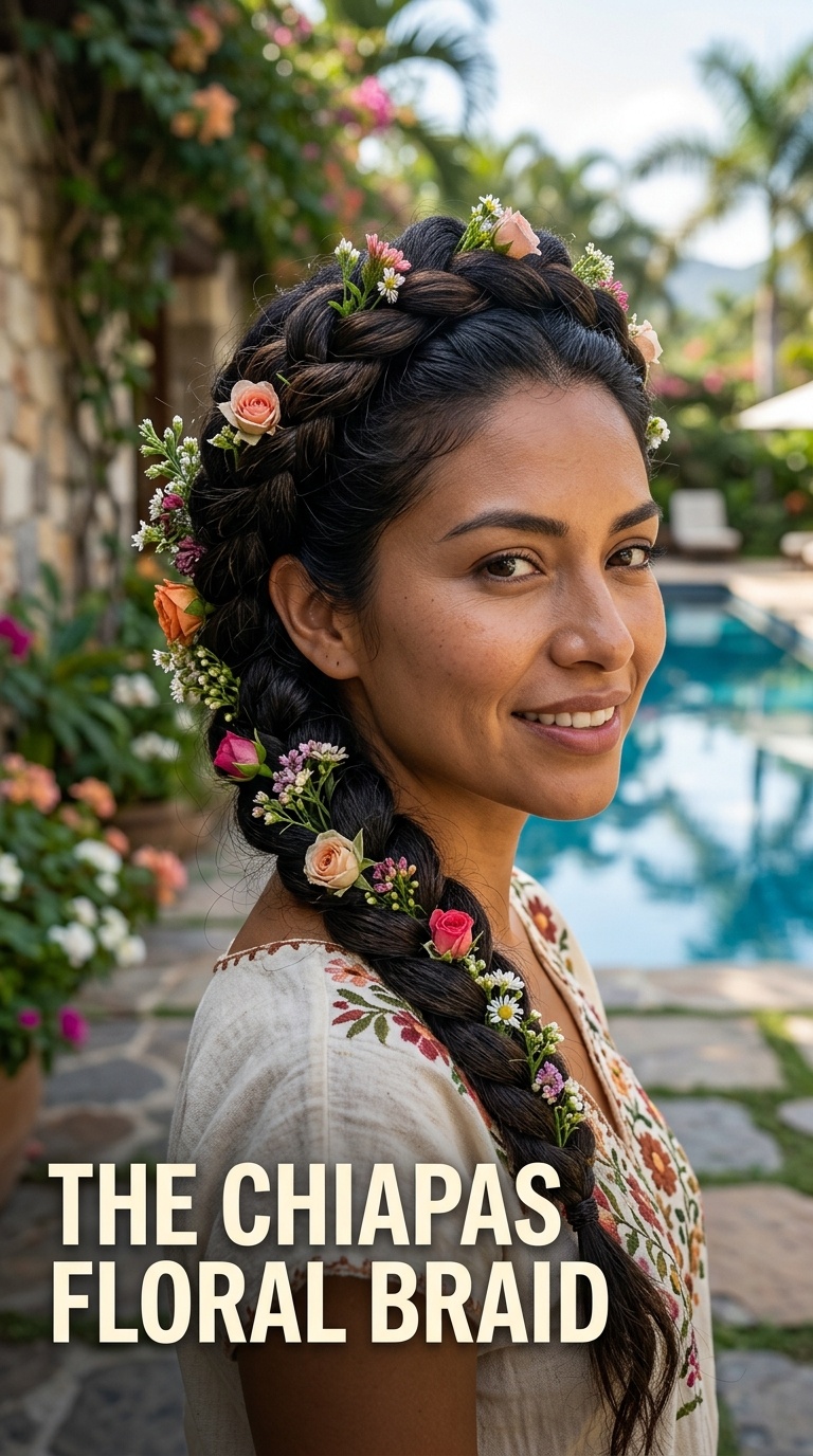 The Chiapas Floral Braid