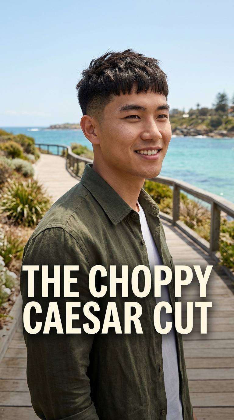 The Choppy Caesar Cut
