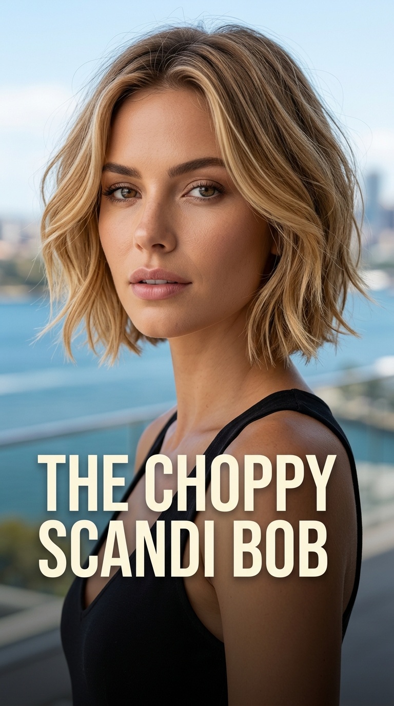 The Choppy Scandi Bob