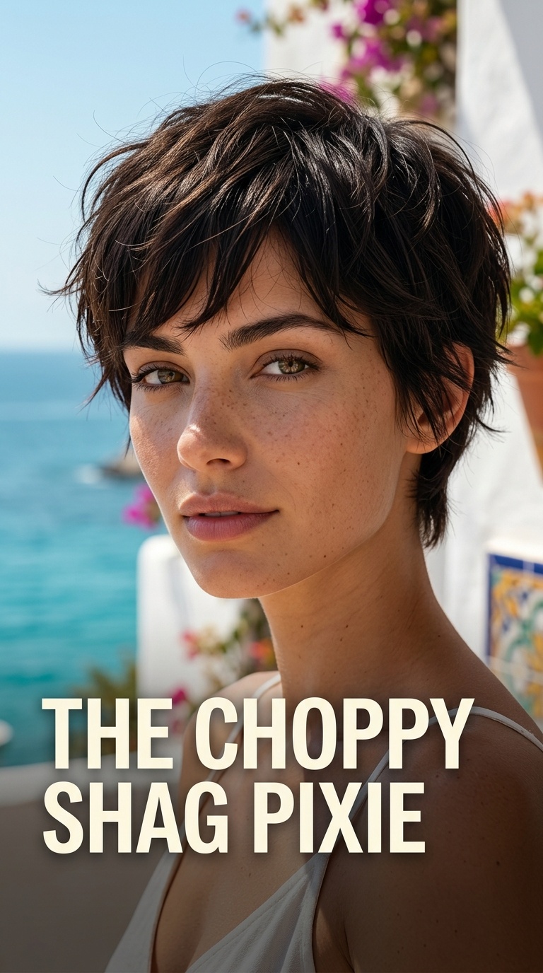 The Choppy Shag Pixie