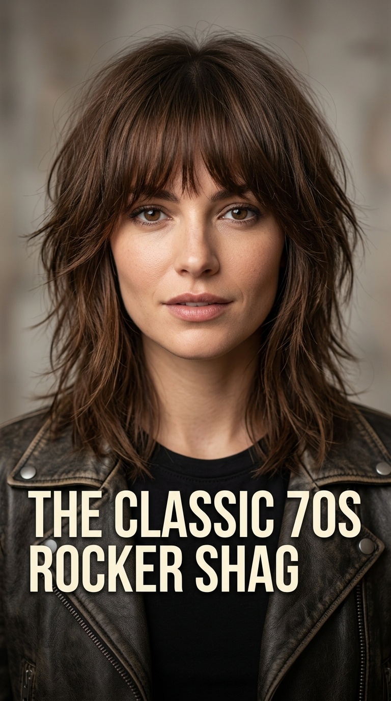 The Classic 70s Rocker Shag