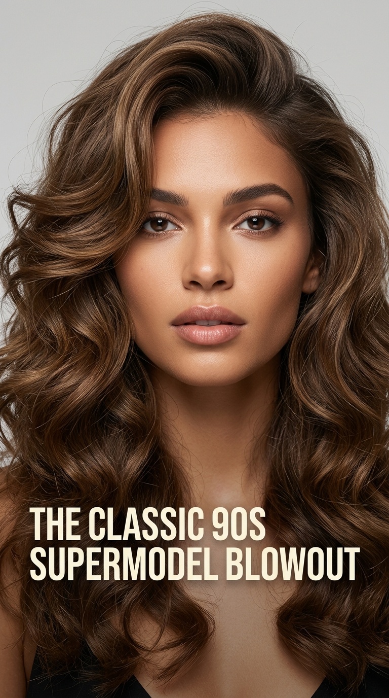 The Classic 90s Supermodel Blowout