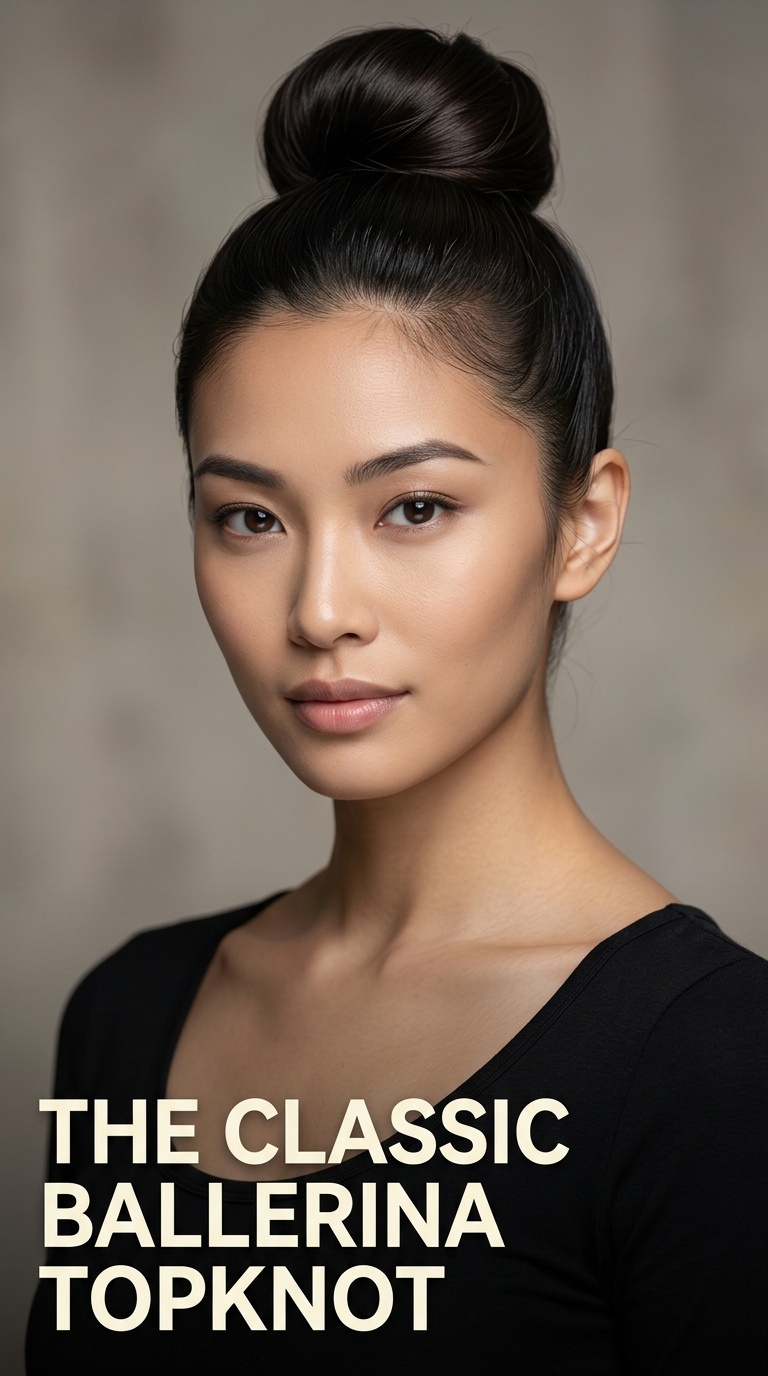 The Classic Ballerina Topknot