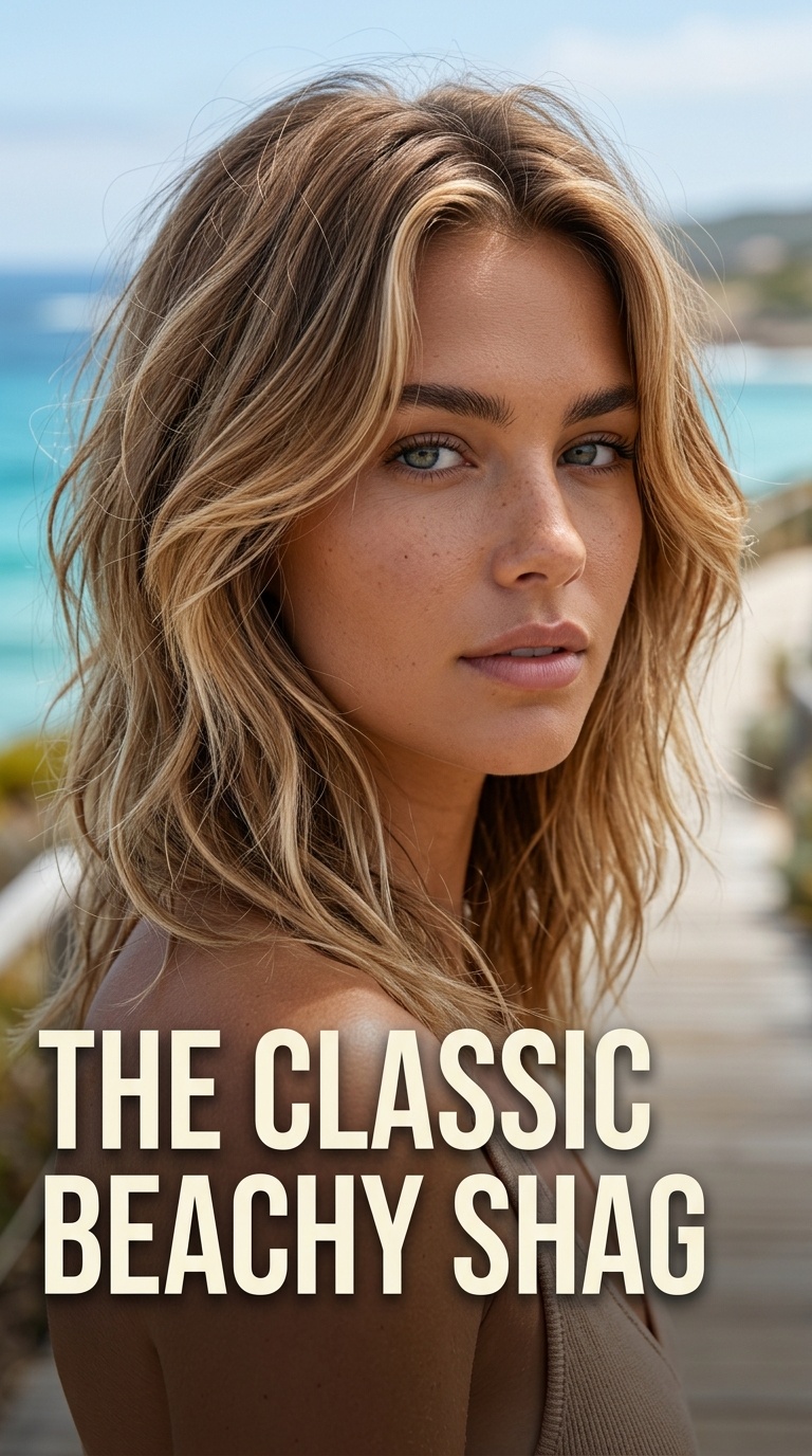 The Classic Beachy Shag