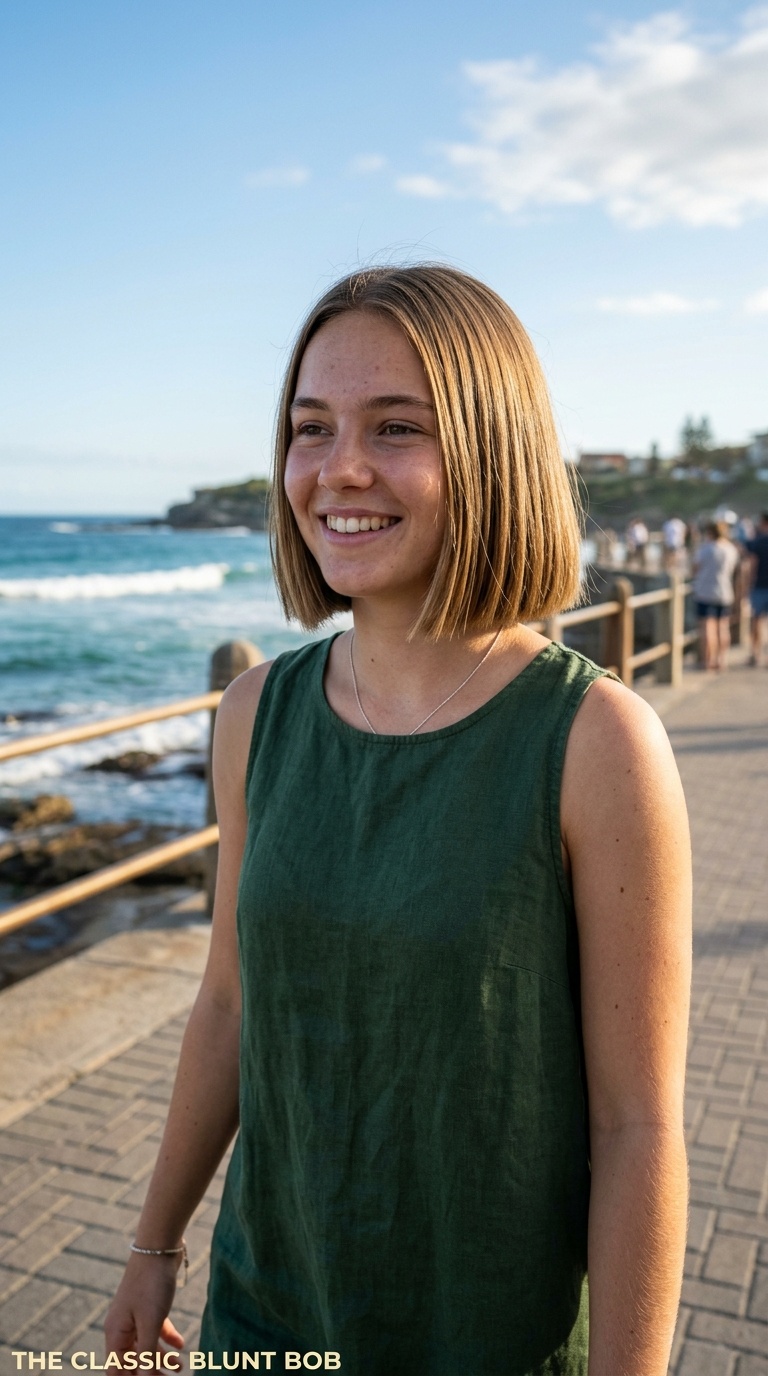 The Classic Blunt Bob
