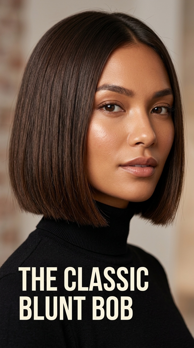 The Classic Blunt Bob
