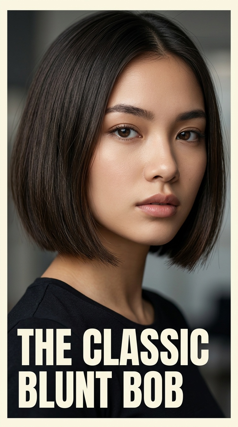 The Classic Blunt Bob