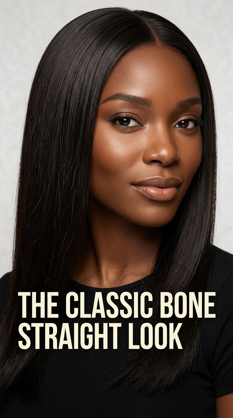 The Classic Bone Straight Look