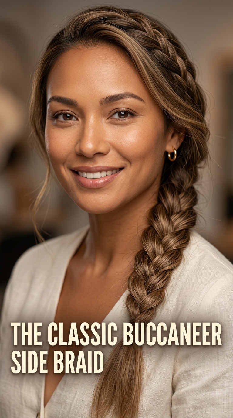 The Classic Buccaneer Side Braid