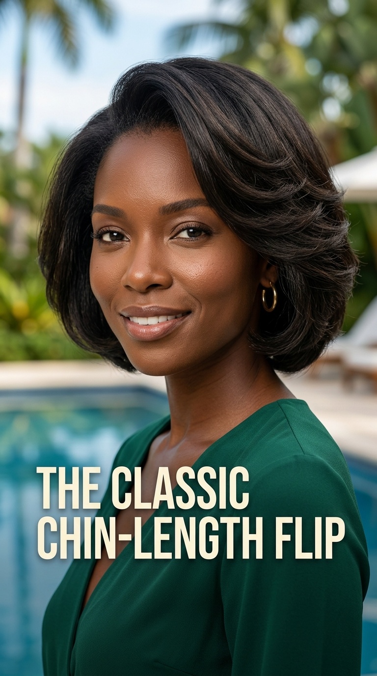 The Classic Chin-Length Flip