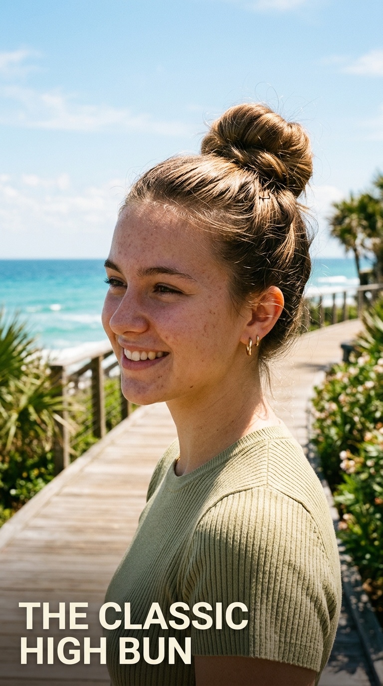 The Classic High Bun