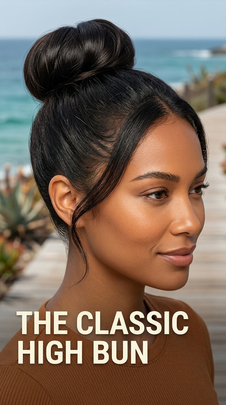 The Classic High Bun