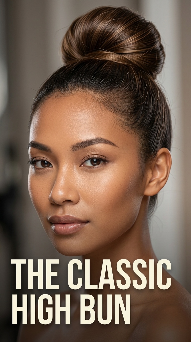 The Classic High Bun