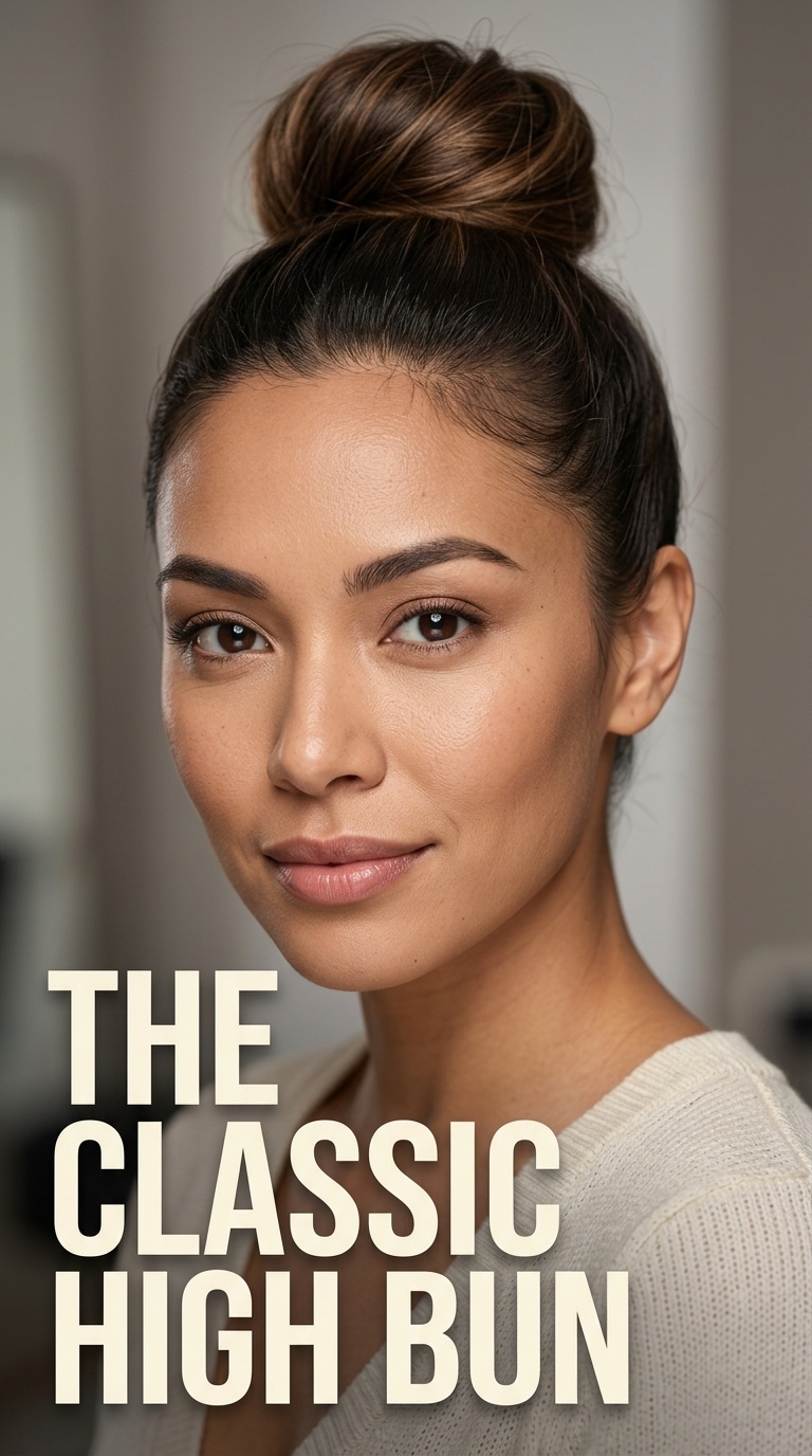 The Classic High Bun