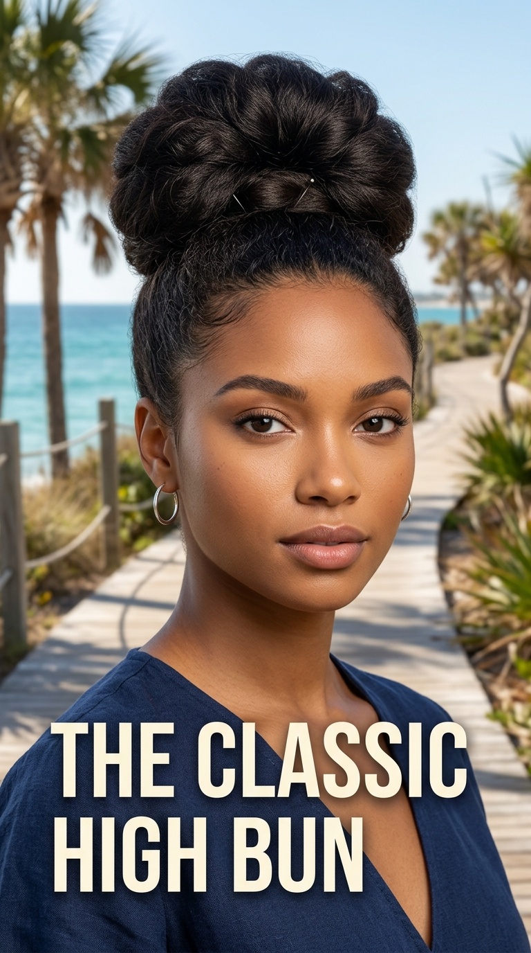The Classic High Bun