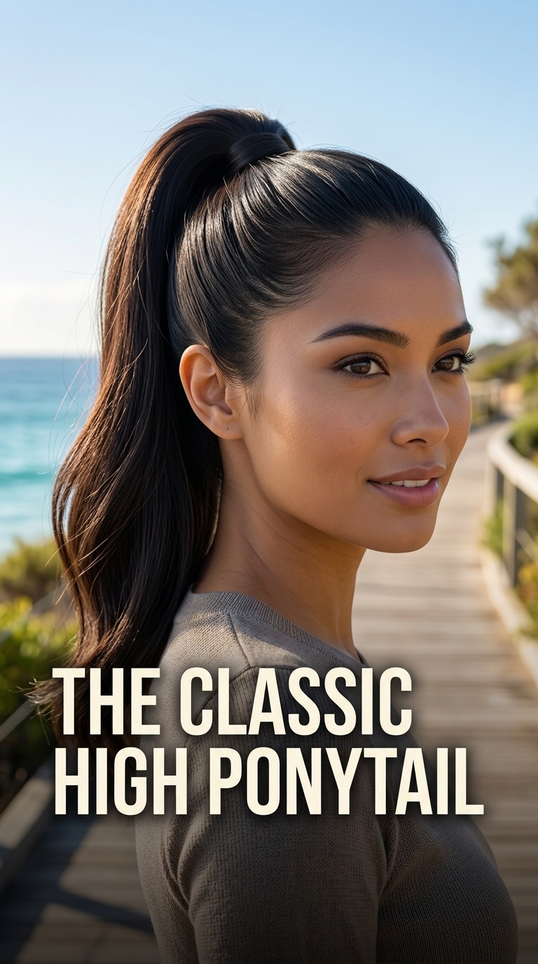 The Classic High Ponytail