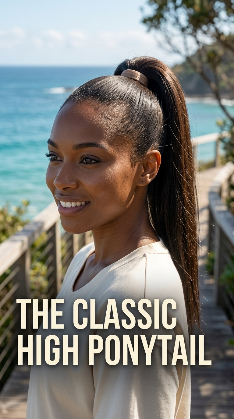 The Classic High Ponytail