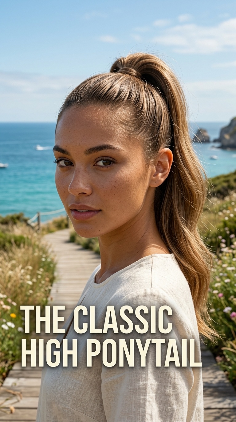 The Classic High Ponytail
