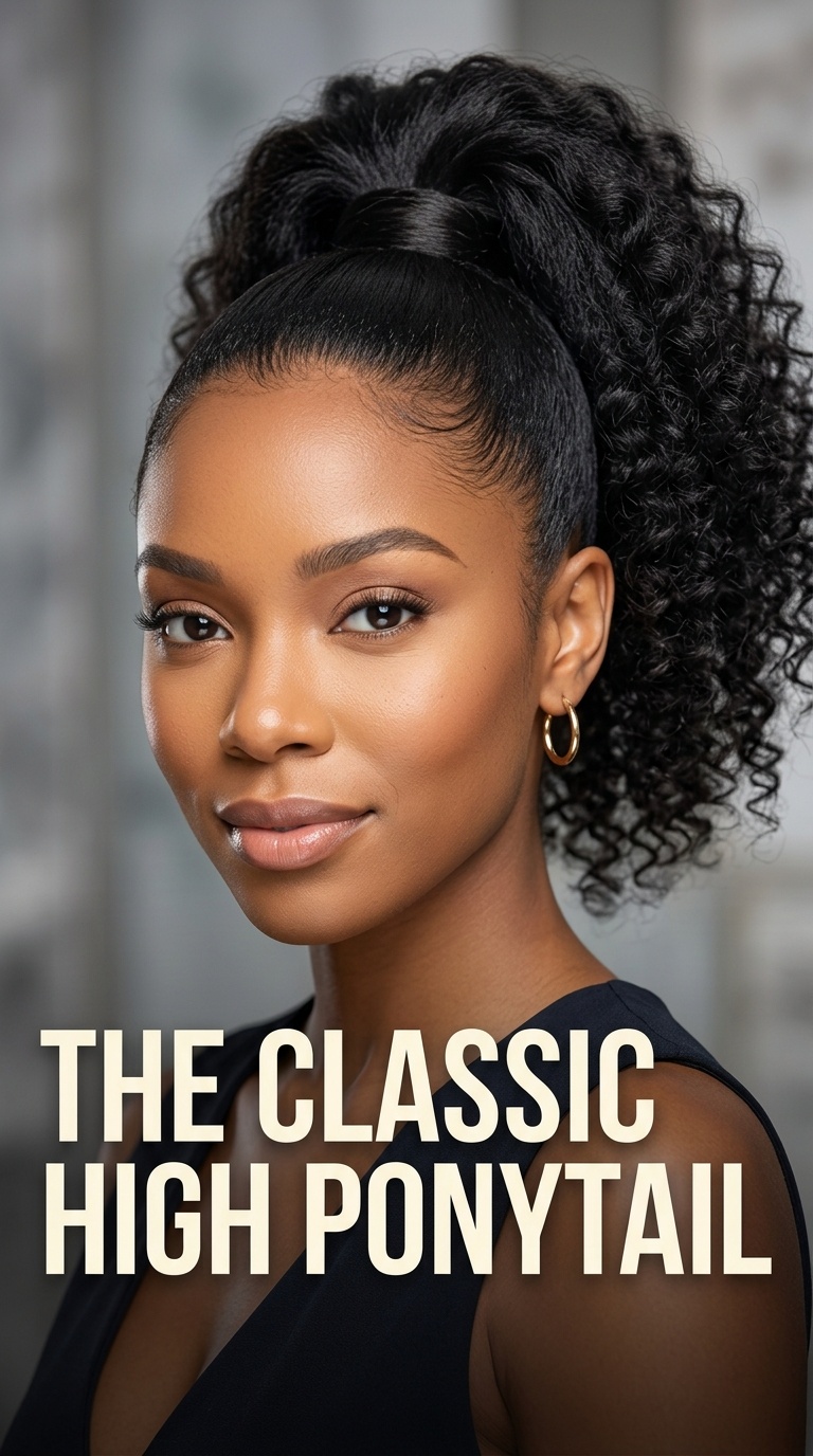 The Classic High Ponytail