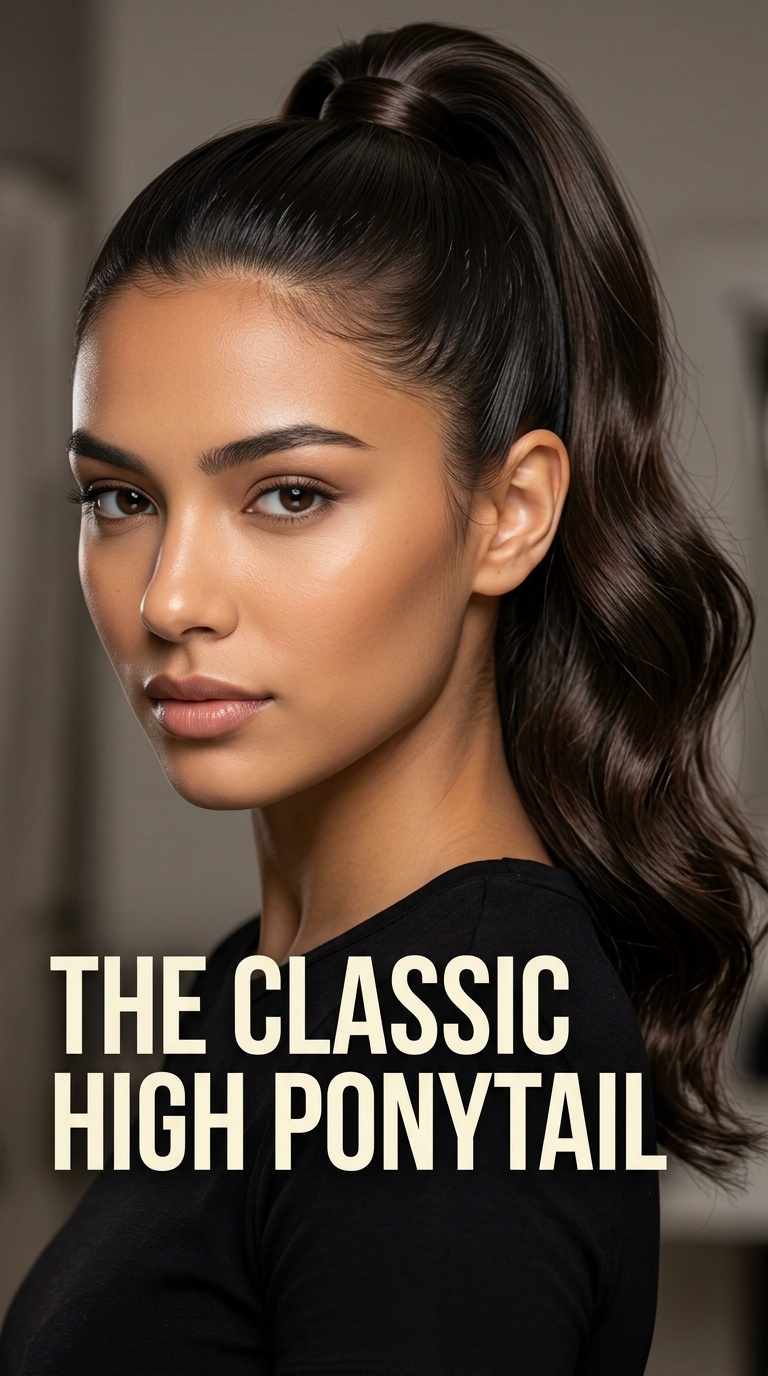The Classic High Ponytail